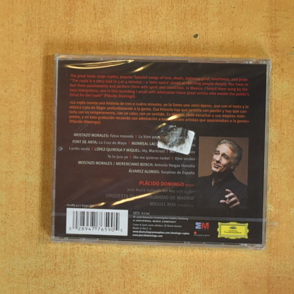 PLACIDO DOMINGO - PASION ESPAÑOLA - CD