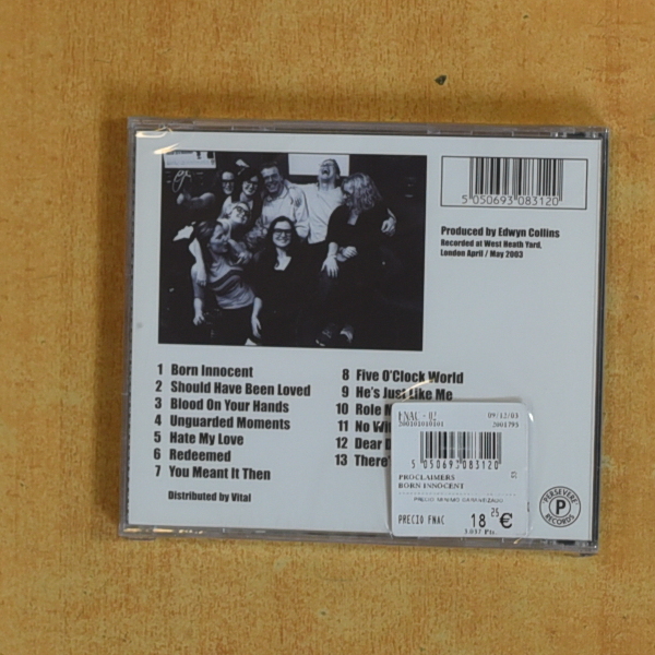 THE PROCLAIMERS - BORN INNOCENT - CD