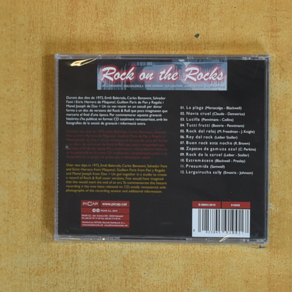 VARIOS - ROCK ON THE ROCKS - CD
