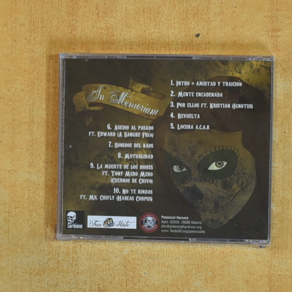 THE FUCKING FUCKERS - IN MEMORIAM - CD