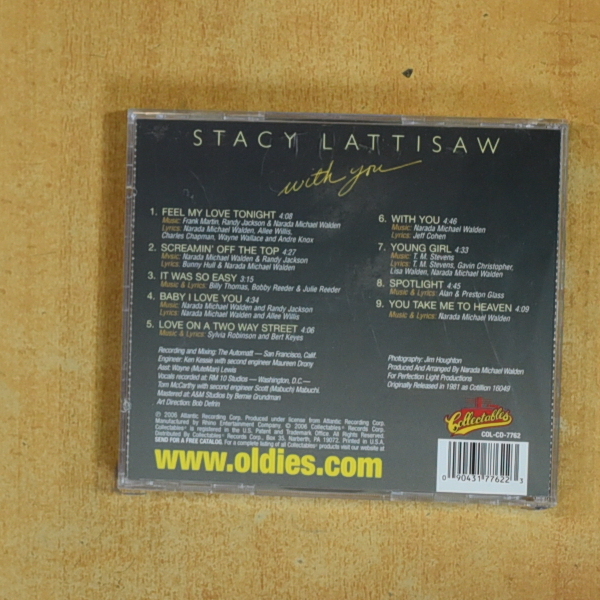 STACY LATTISAW - WITH YOU - CD