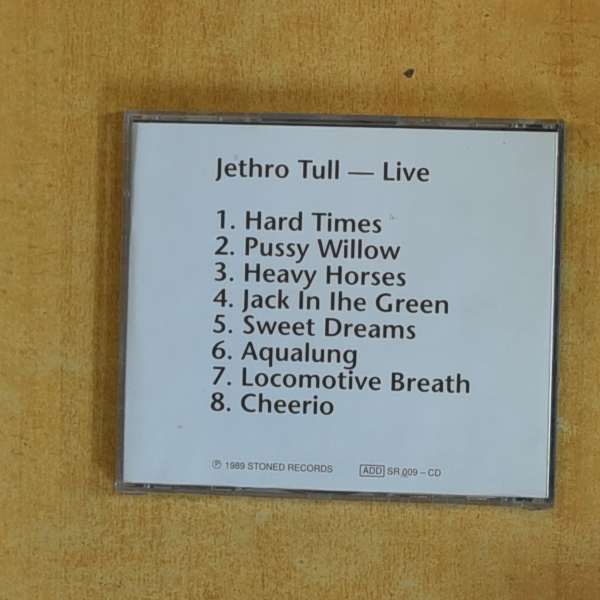JETHRO TULL - LIVE - CD