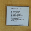 JETHRO TULL - LIVE - CD