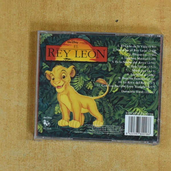 VARIOS - EL REY LEON - CD