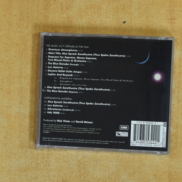 VARIOS - 2001 A SPACE ODYSSEY - CD