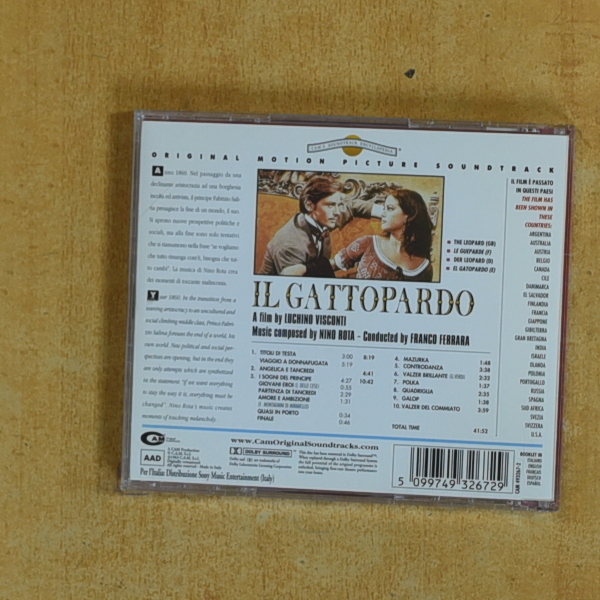 NINO ROTA - IL GATO PARDO - CD
