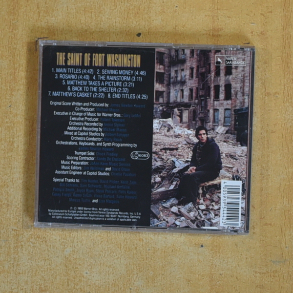 JAMES NEWTON HOWARD - THE SAINT OF FORT WASHINGTON - CD