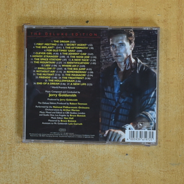 JERRY GOLDSMITH - TOTAL RECALL - CD