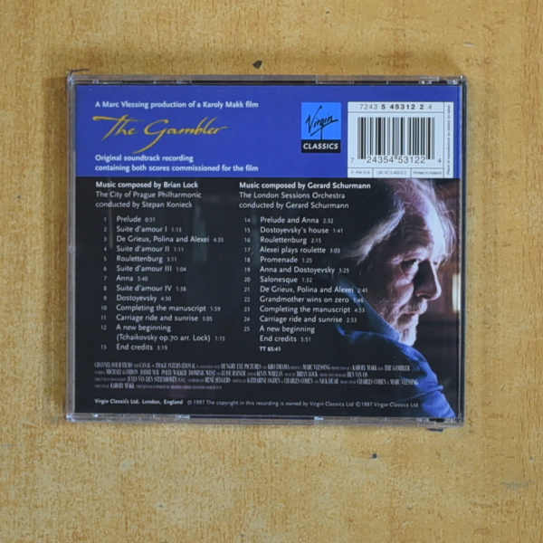 BRIAN LOCK AND GERARD SCHURMANN - THE GAMBLER - CD
