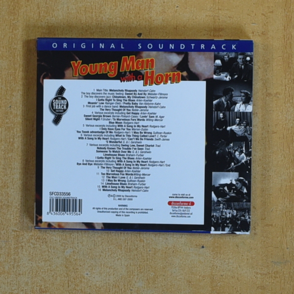 MAX STEINER - YOUNG MAN WITH A HORN - CD