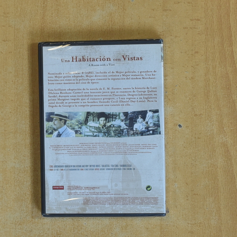 UNA HABITACION CON VISTAS - DVD