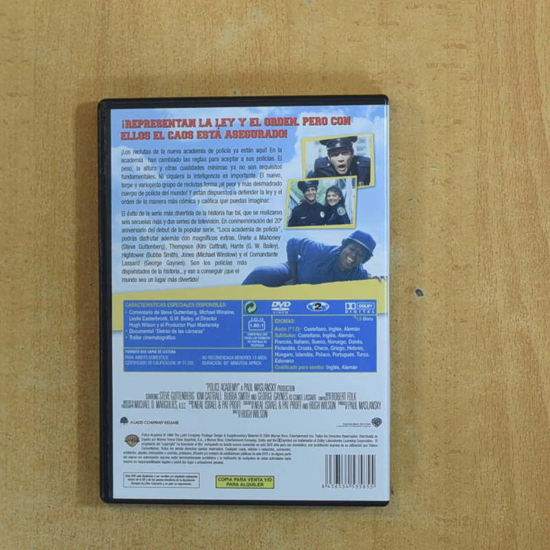 LOCA ACADEMIA DE POLICIA - DVD
