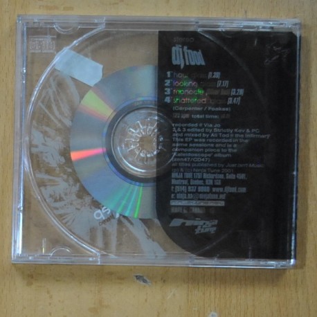 DE FOOD - THE QUADRAPLEX EP - CD