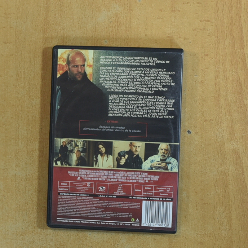 THE MECHANIC - DVD