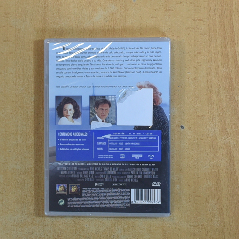 ARMAS DE MUJER - DVD