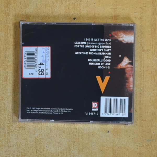 EURYTHMICS - 1984 - CD