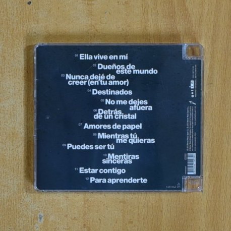 ALEX UBAGO - MENTIRAS SINCERAS - CD