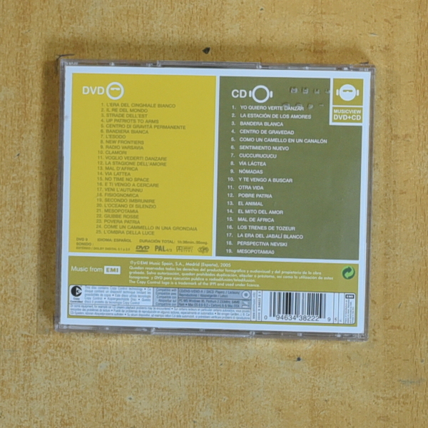 FRANCO BATTIATO - LA ESTACION DE LOS AMORES - CD