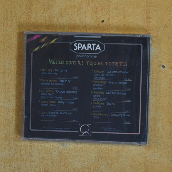 VARIOS - MUSICA PARA TUS MEJORES MOMENTOS - CD