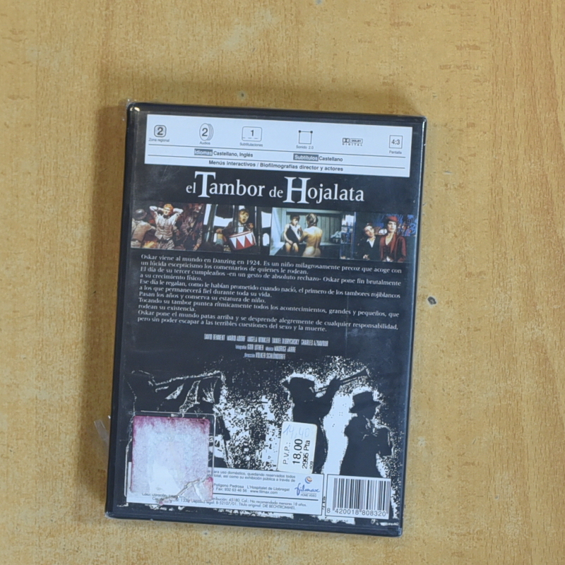 EL TAMBOR DE HOJALATA - DVD
