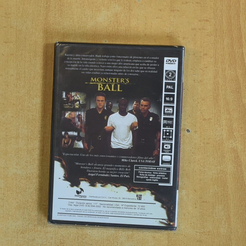 MONSTERS BALL - DVD