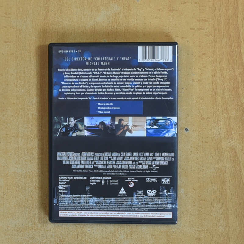CORRUPCION EN MIAMI - DVD