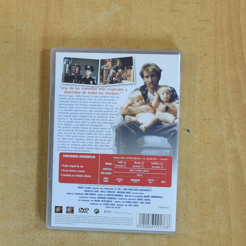 ARIZONA BABY - DVD