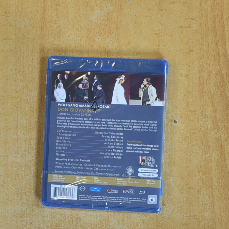 DON GIOVANNI - BLURAY