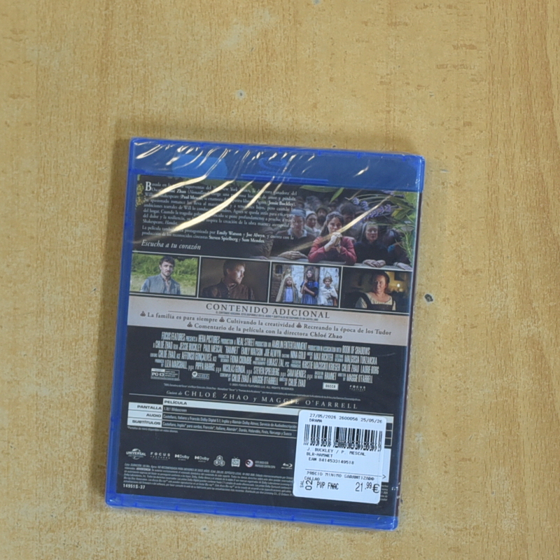 HAMNET - BLURAY