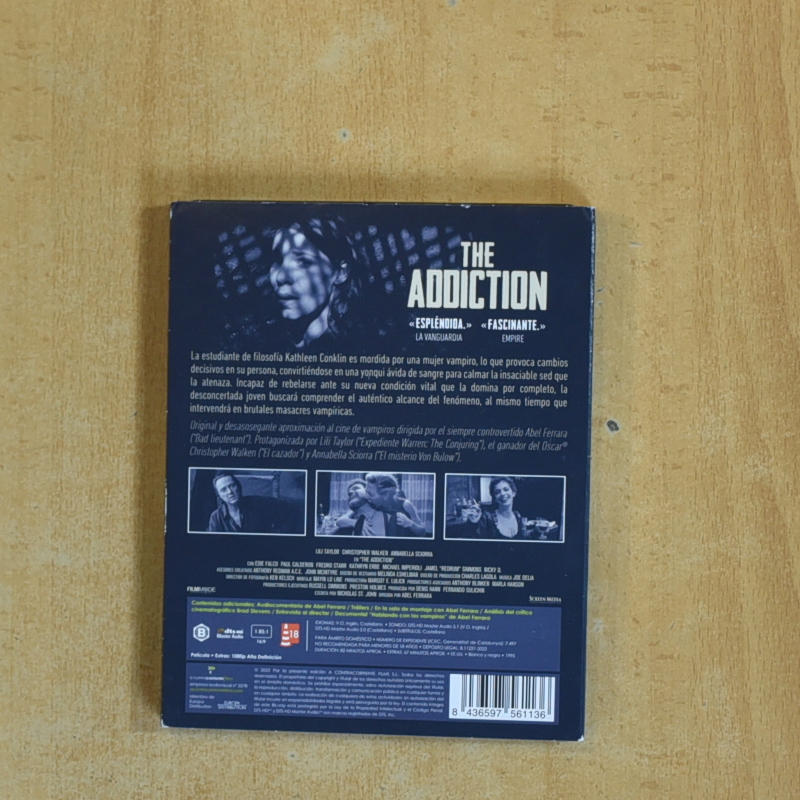 THE ADDICTION - BLURAY