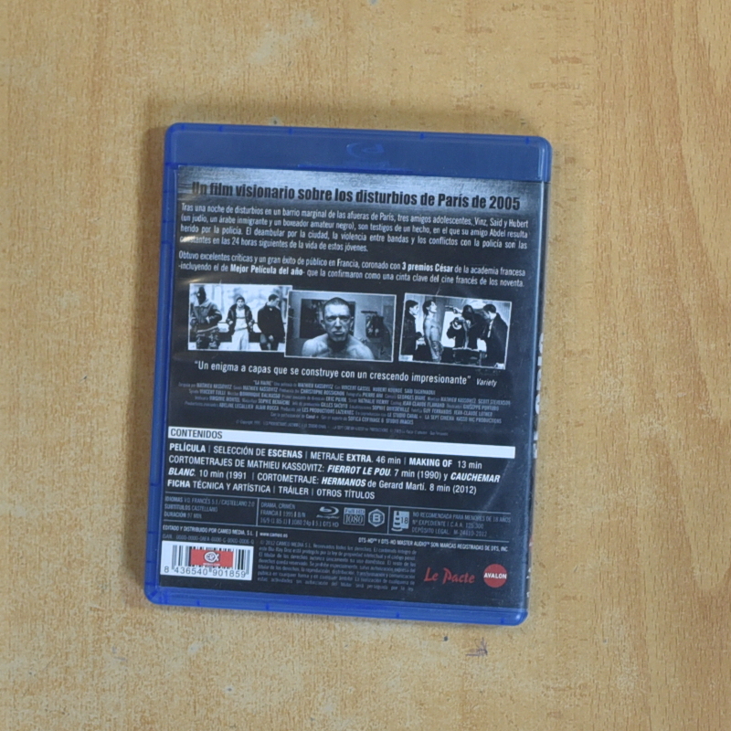 EL ODIO - BLURAY