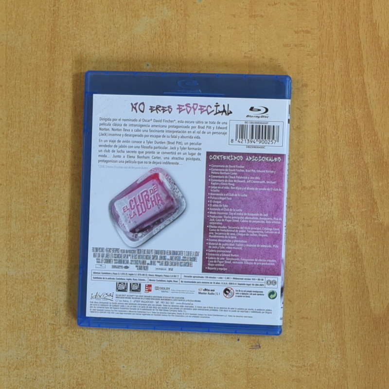 ELCLUB DE LA LUCHA - BLURAY