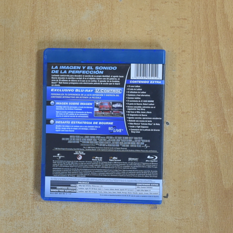 EL CASO BOURNE - BLURAY