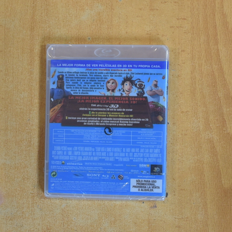 LLUVIA DE ALBONDIGAS - BLURAY