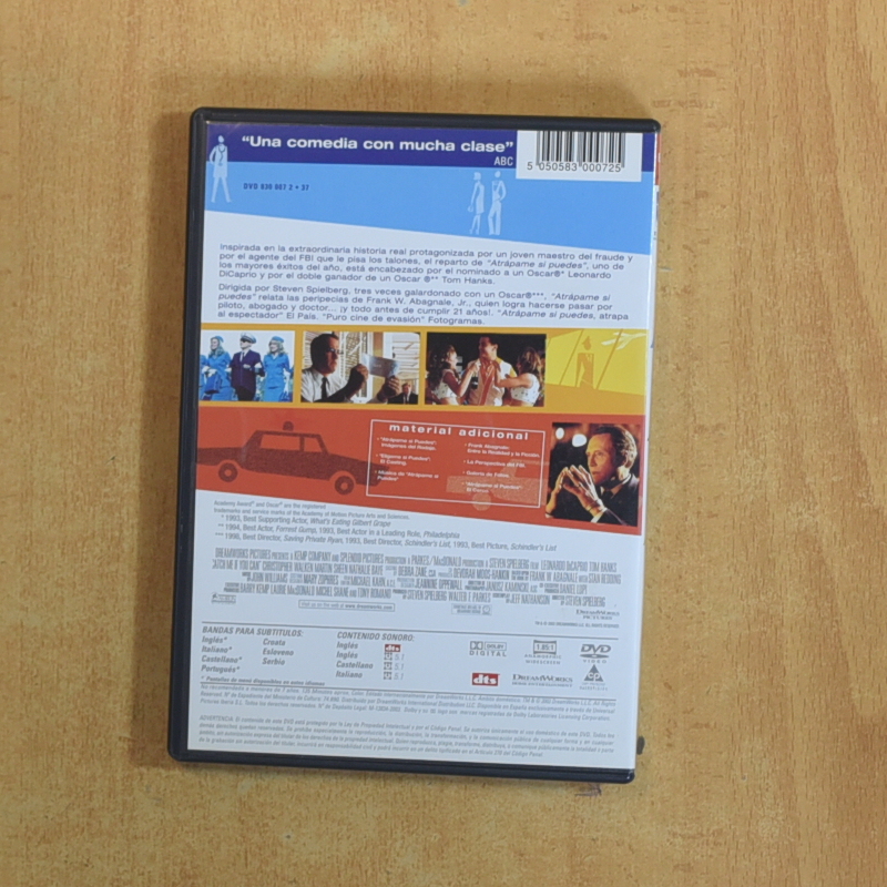 ATRAPAME SI PUEDES - DVD