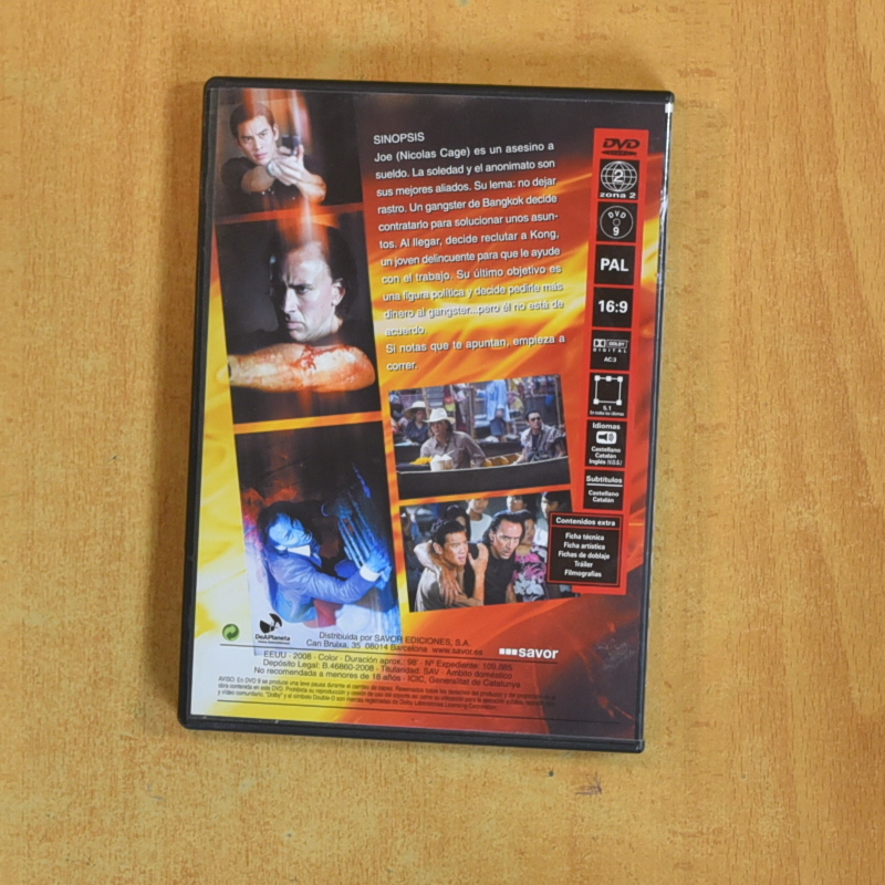 BANGKOK DANGEROUS - DVD