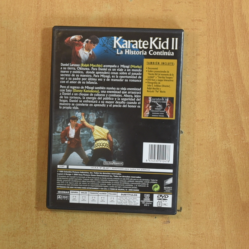 KARATE KID II - DVD