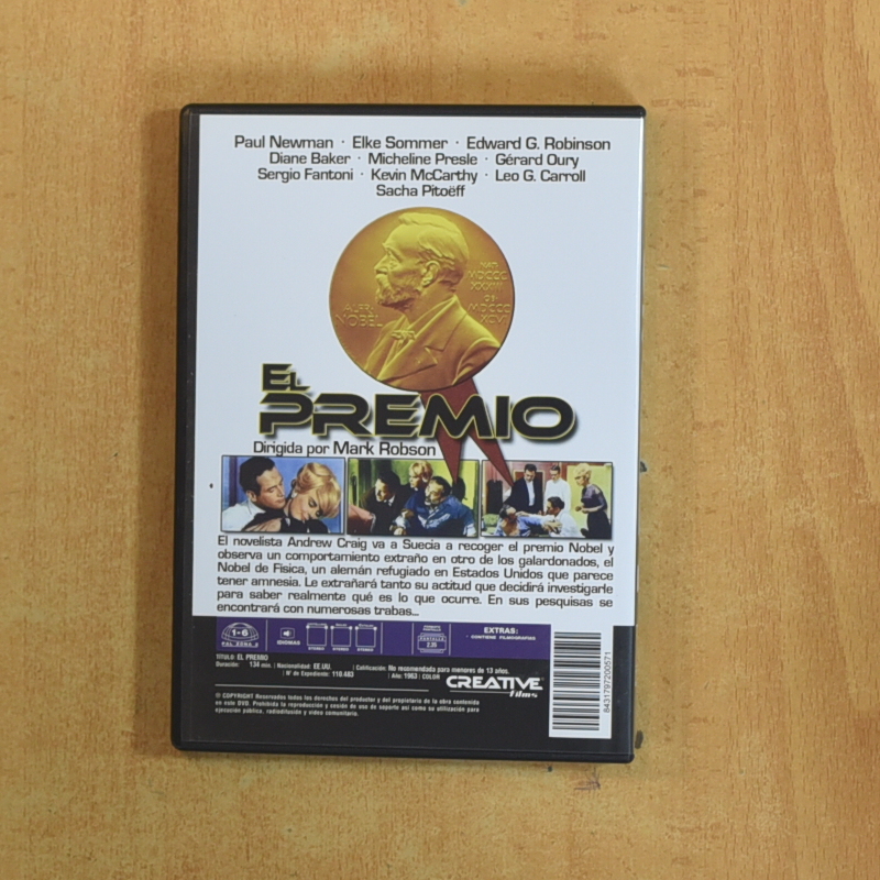 EL PREMIO - DVD