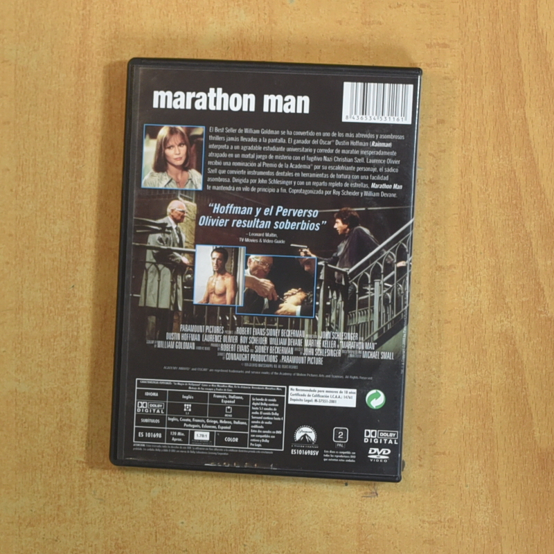 MARATHON MAN - DVD