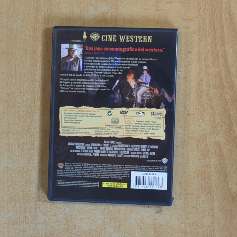 CHISUM - DVD