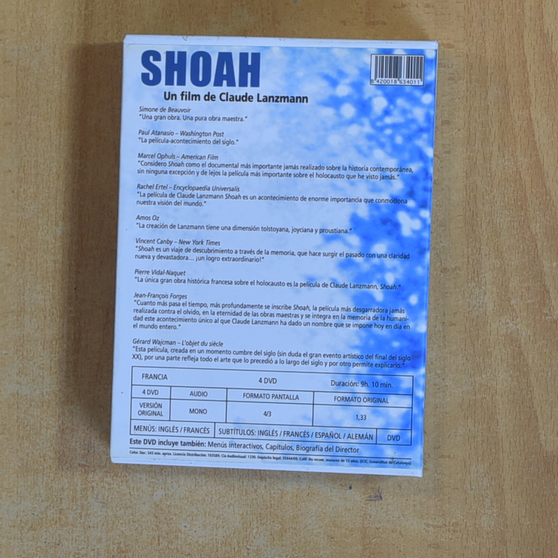 SHOAH - DVD