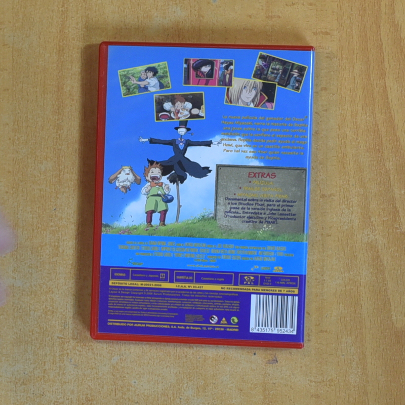 EL CASTILLO AMBULANTE - DVD