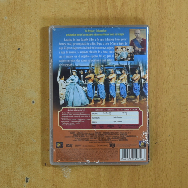 EL REY Y YO - DVD