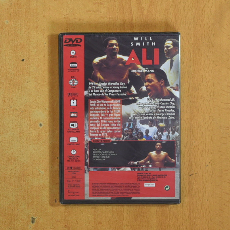 ALI - DVD