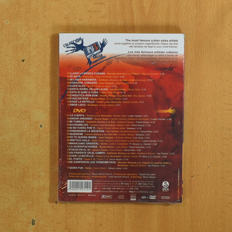 VARIOS - SALSA - DVD