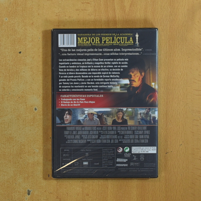 NO ES PAIS PARA VIEJOS - DVD