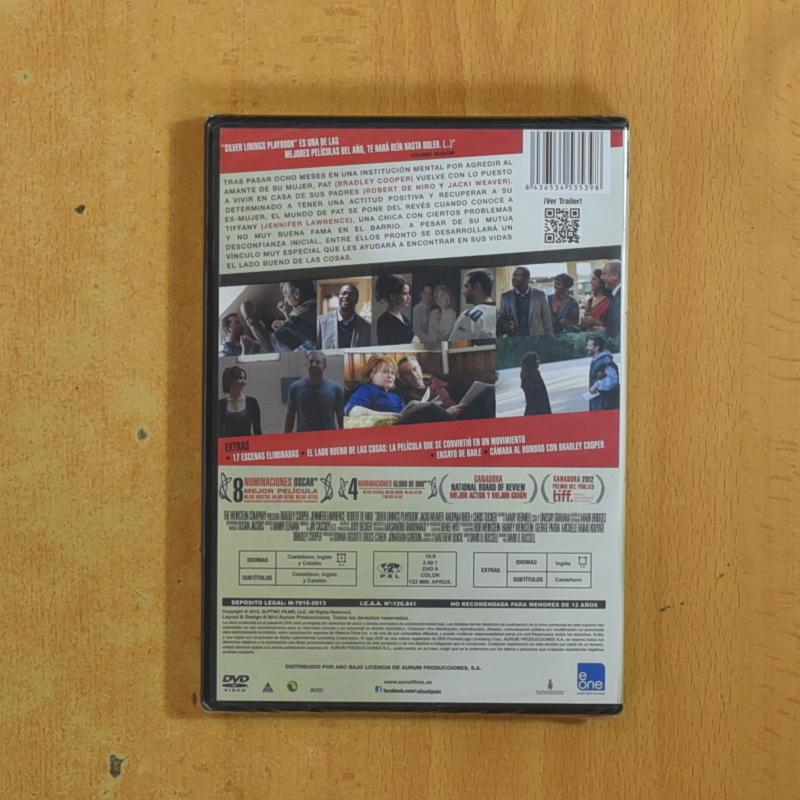 EL LADO BUENO DE LAS COSAS - DVD