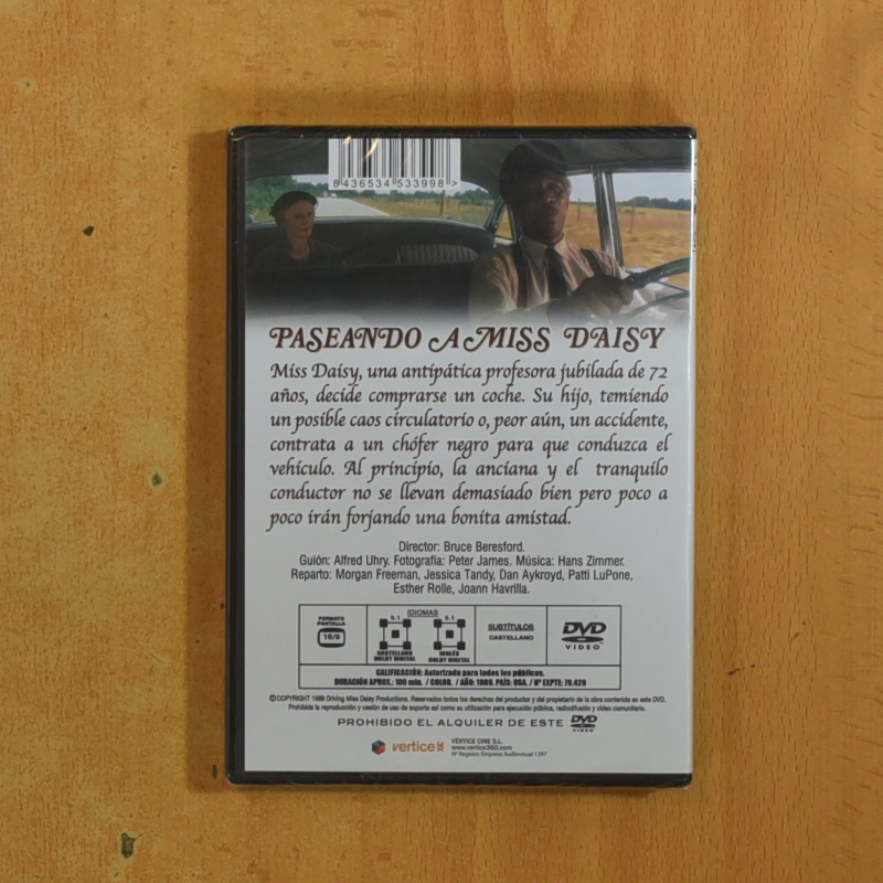 PASEANDO A MISSS DAISY - DVD