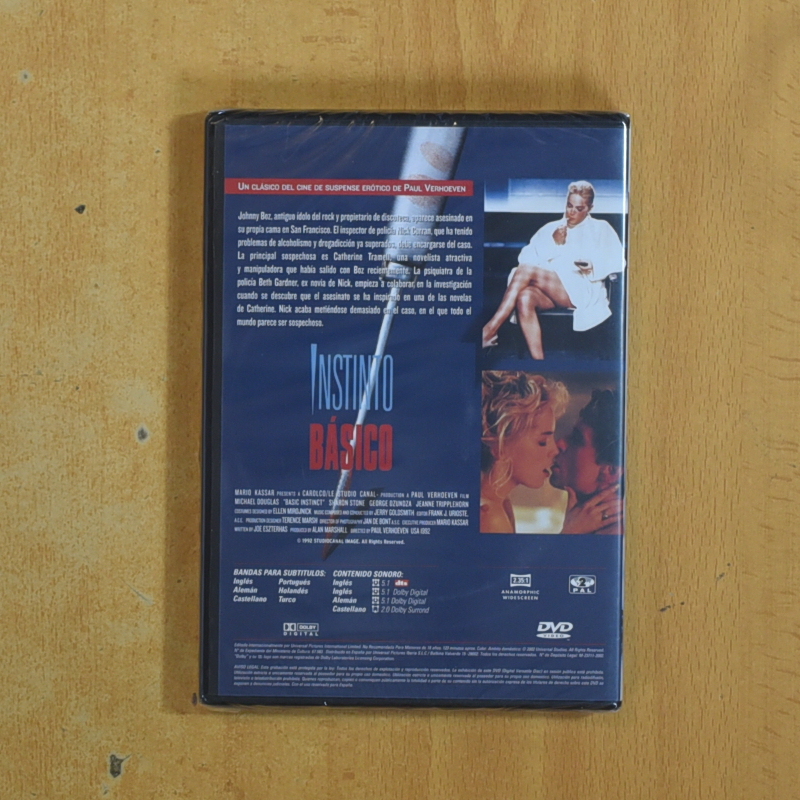 INSTINTO BASICO - DVD