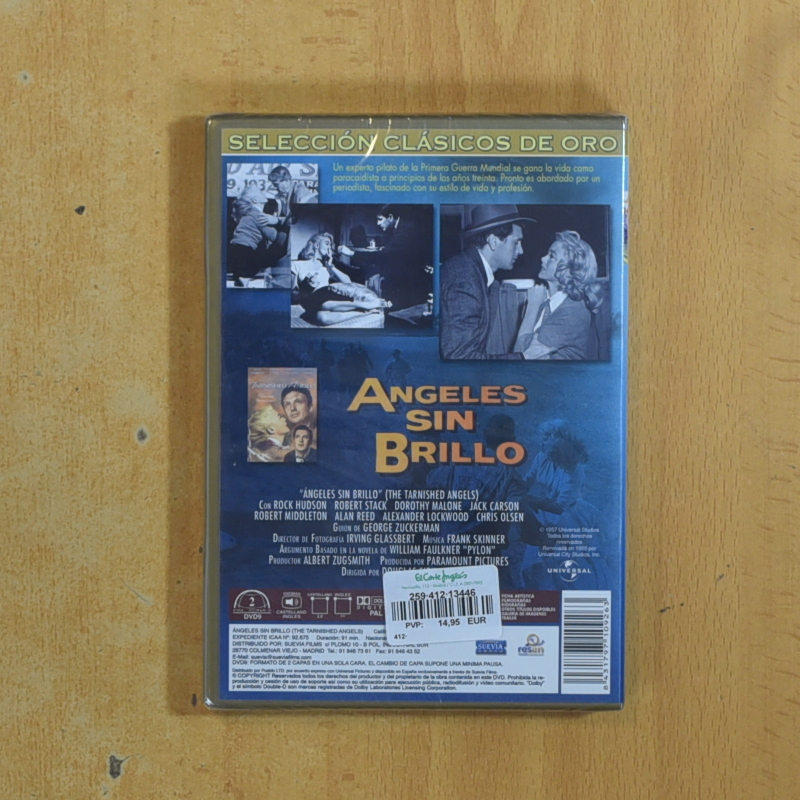 ANGELES SIN BRILLO - DVD
